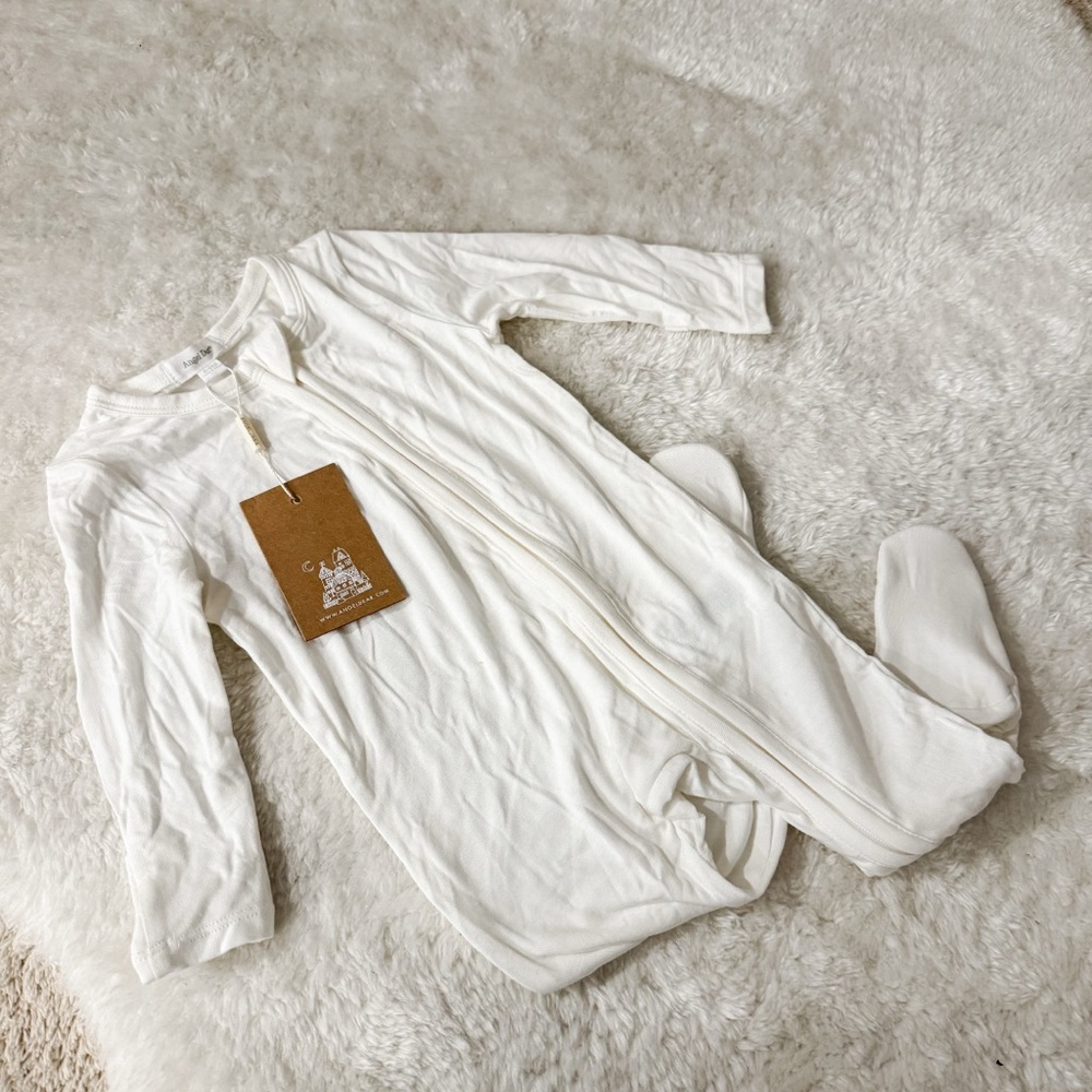 Baby Bamboo Two Way Zip Onesie
